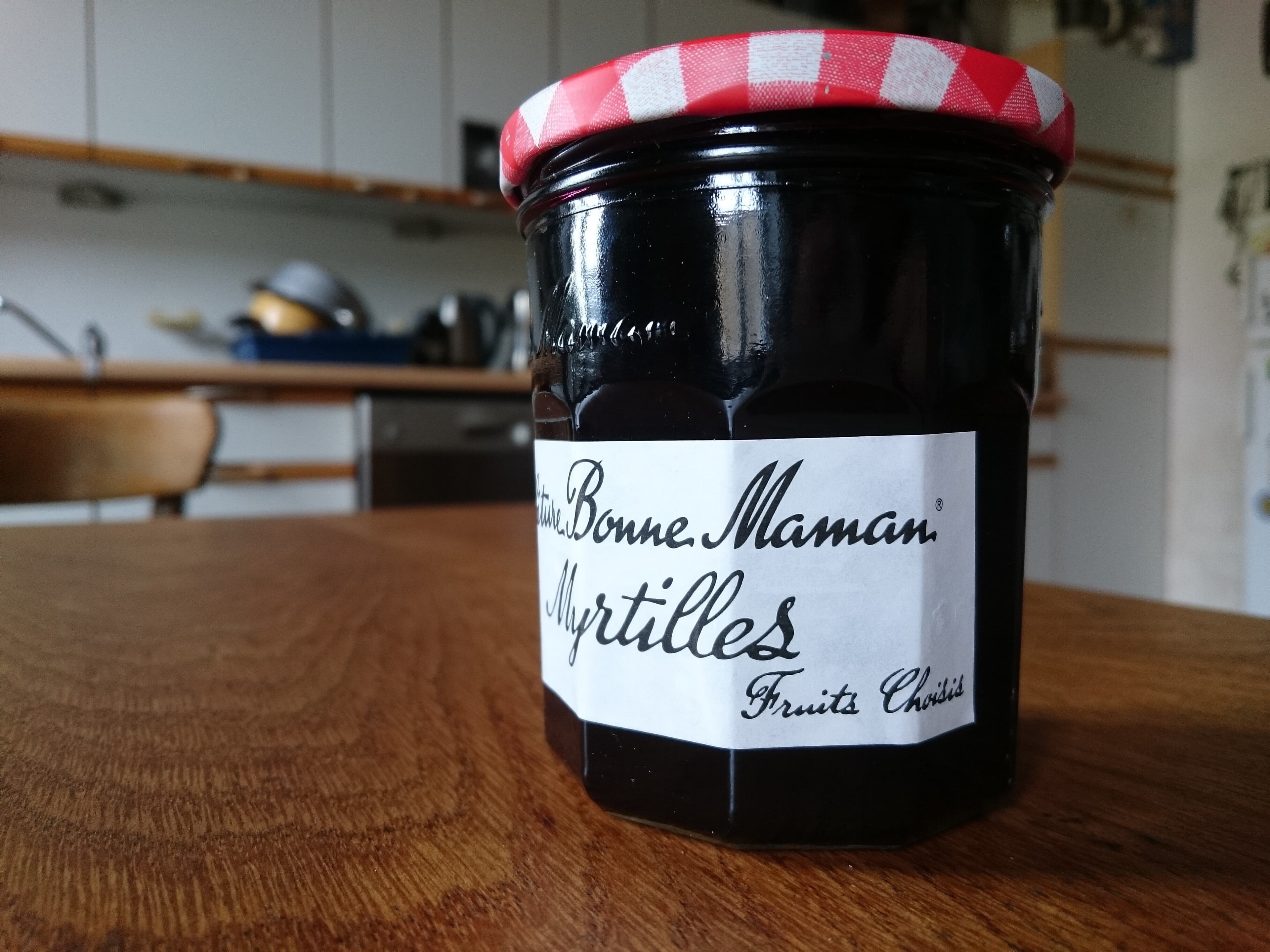 Bonne Maman Confitures extra de myrtilles packshot