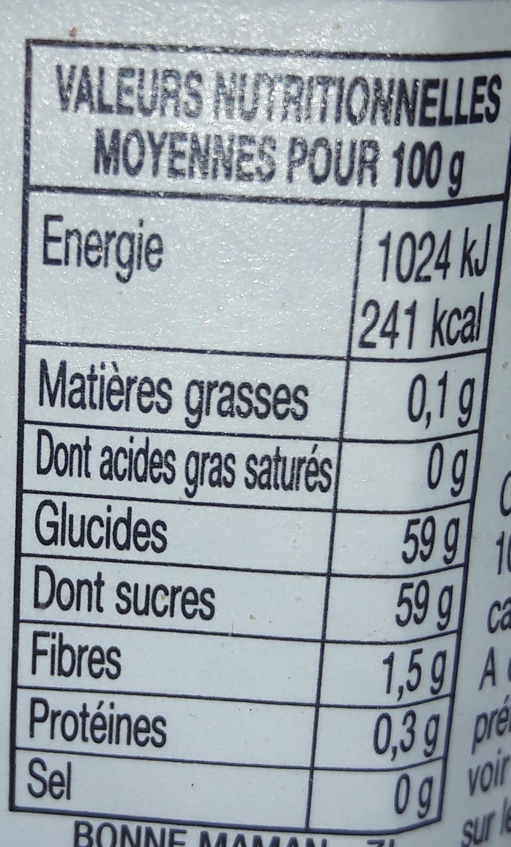 Bonne Maman Confitures extra de myrtilles packshot