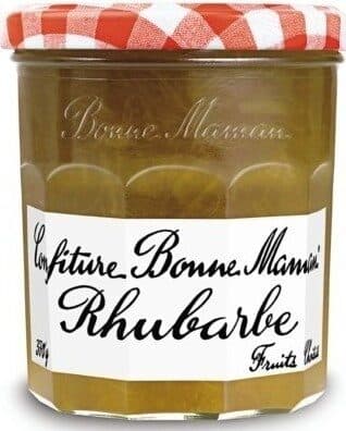 Bonne Maman Confiture rhubarbe packshot
