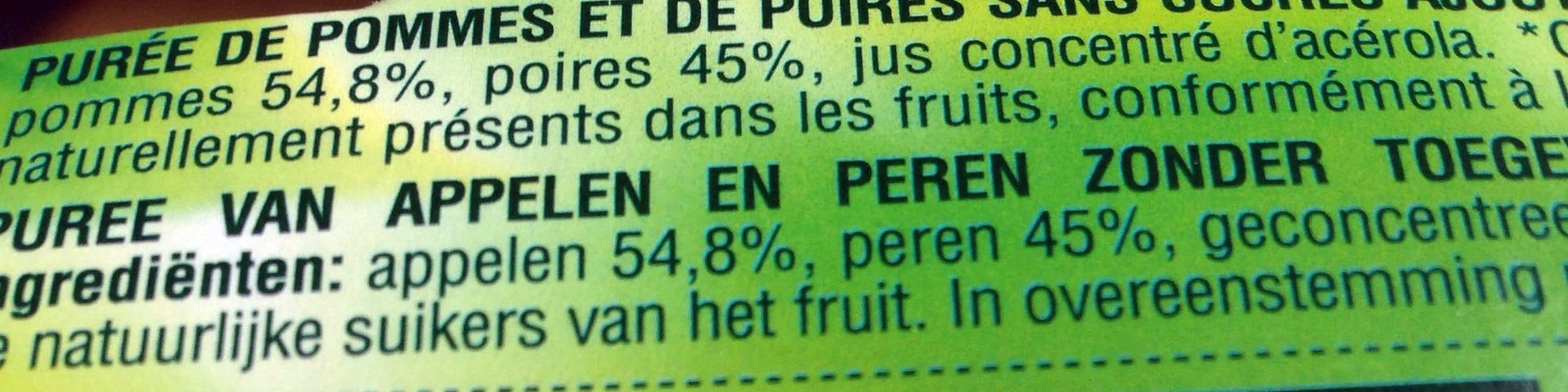 Andros Pommes Poires Williams packshot
