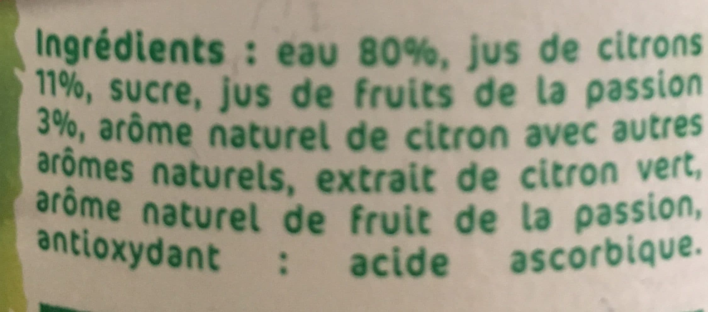 Andros Citronnade a la passion packshot