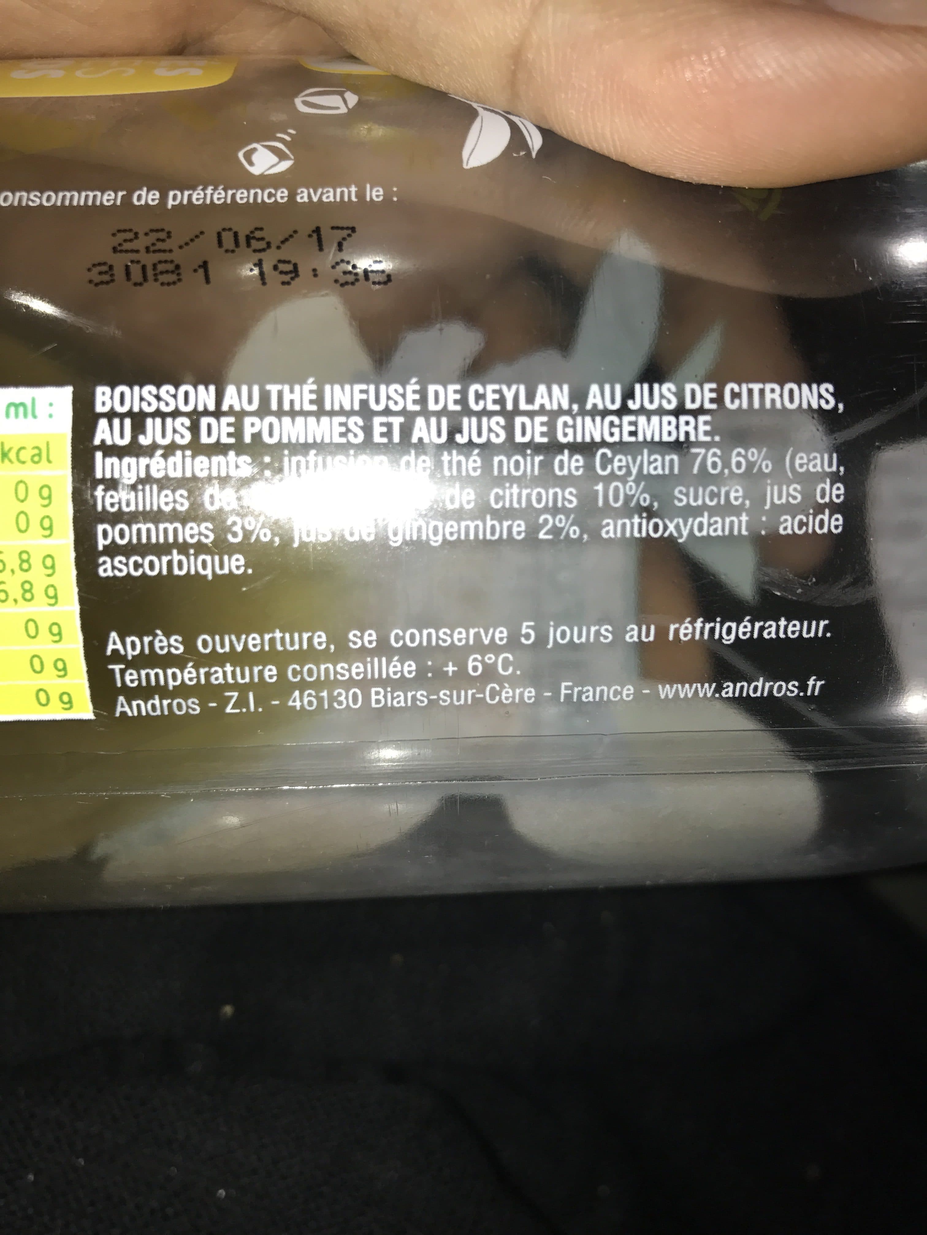 Andros The infusion packshot