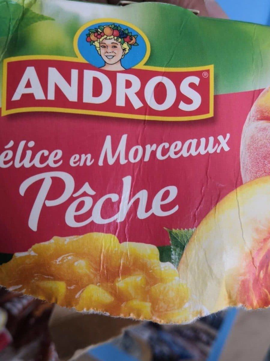ANDROS Délice en Morceaux de Pêche packshot