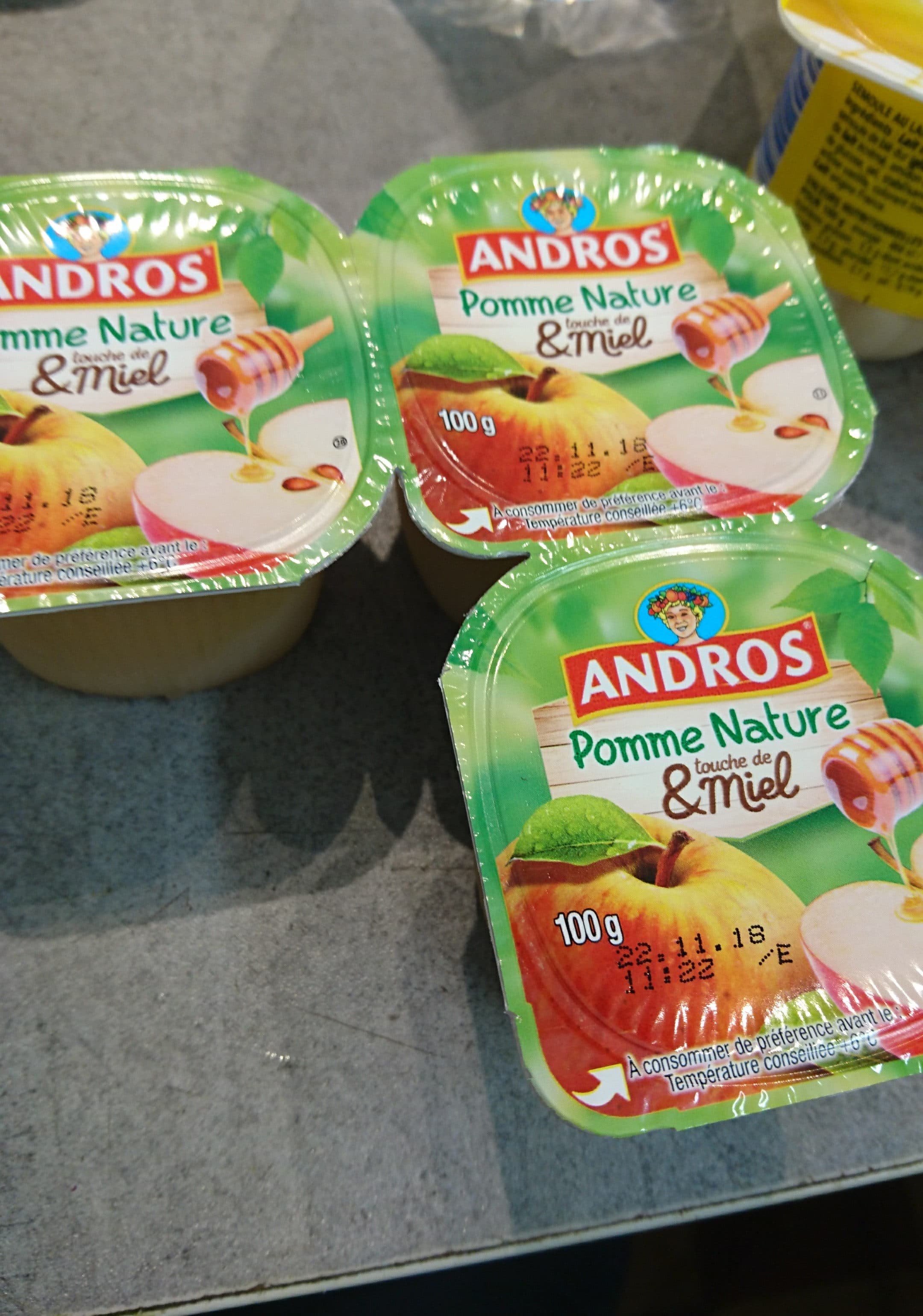 Andros Pomme Nature & touche de Miel packshot