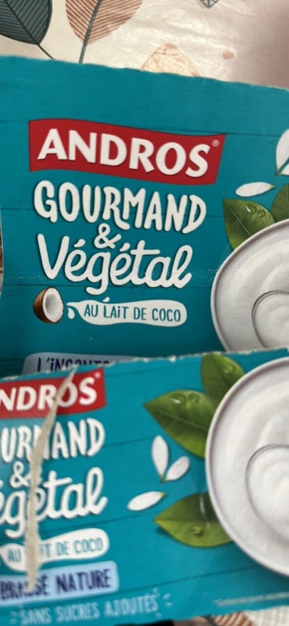Andros Gourmand & Végétal Brassé Nature packshot