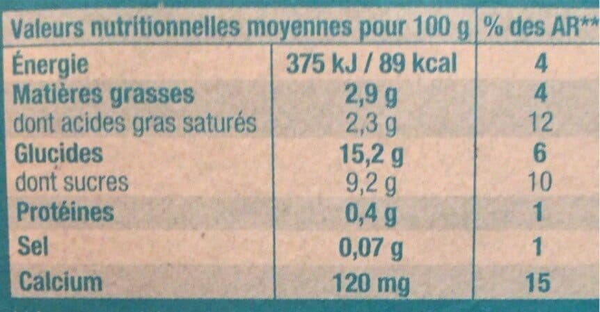 Andros Gourmand & végétal au lait de coco Brassé fraise packshot