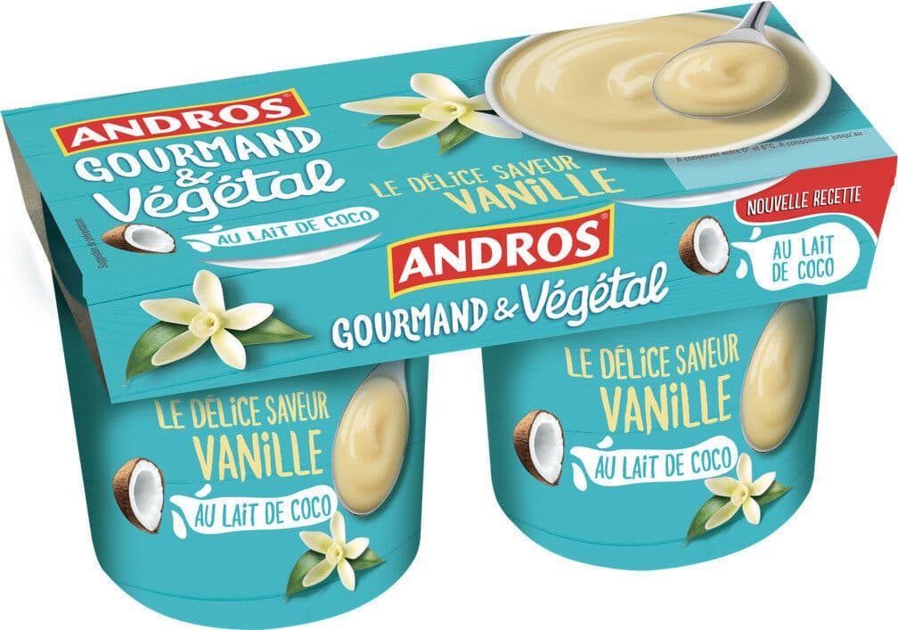 Andros Gourmand & Végétal Délice Vanille packshot