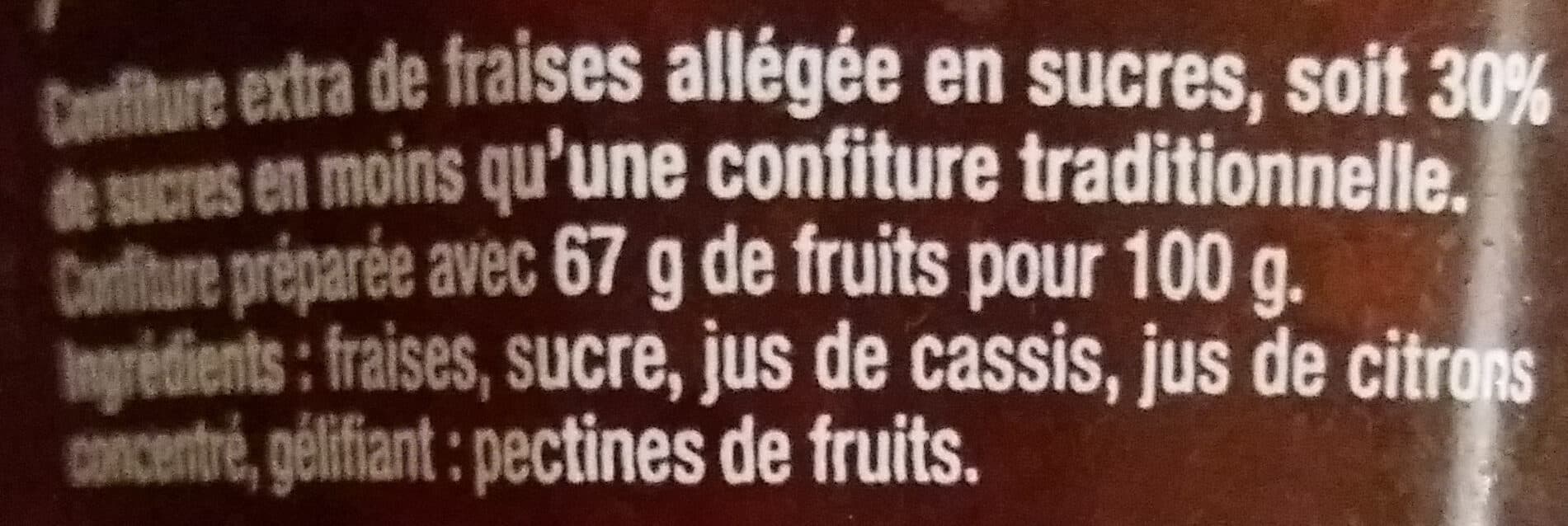 Bonne Maman fraise intense packshot