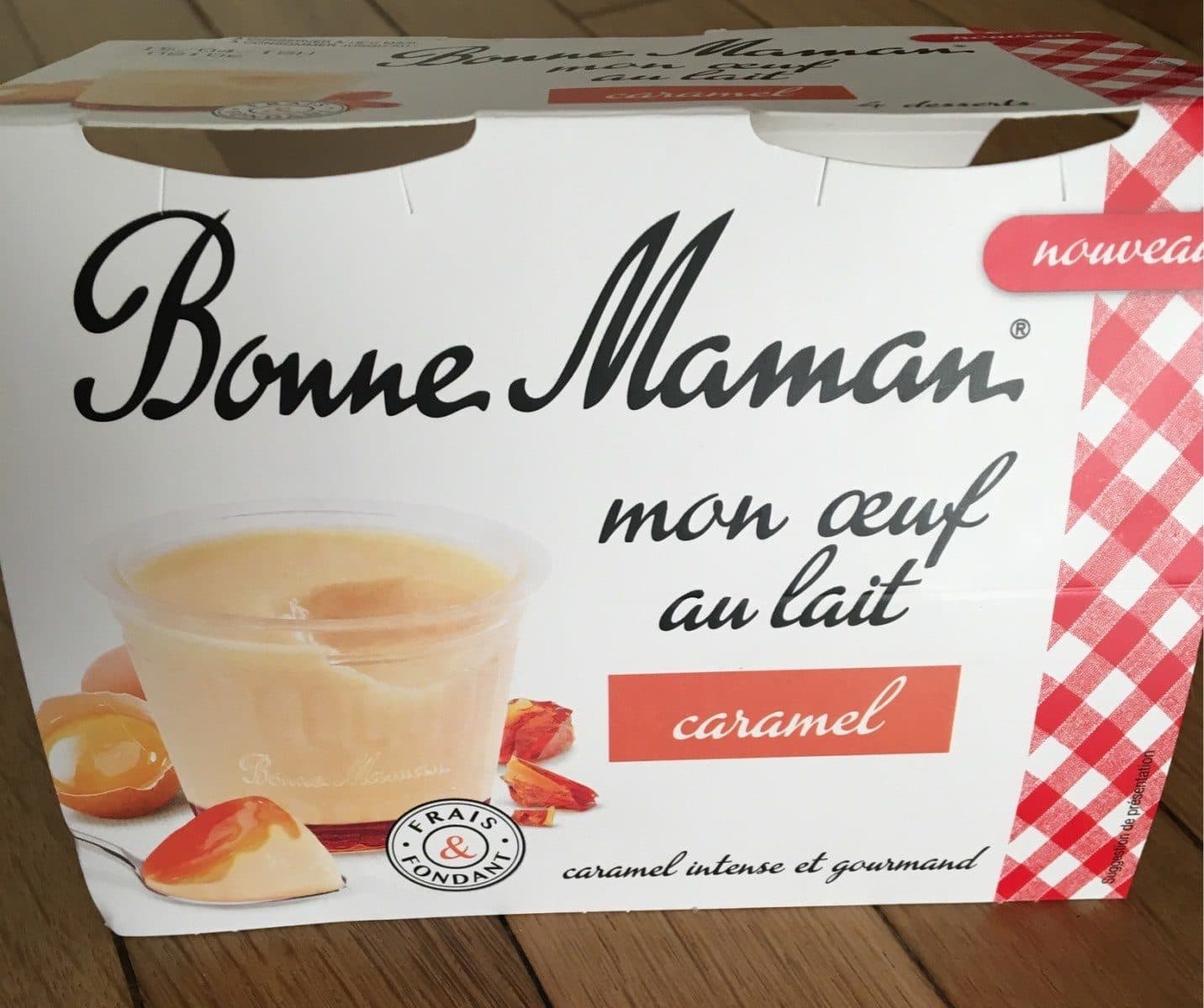 Bonne Maman Oeufs au lait au caramel packshot