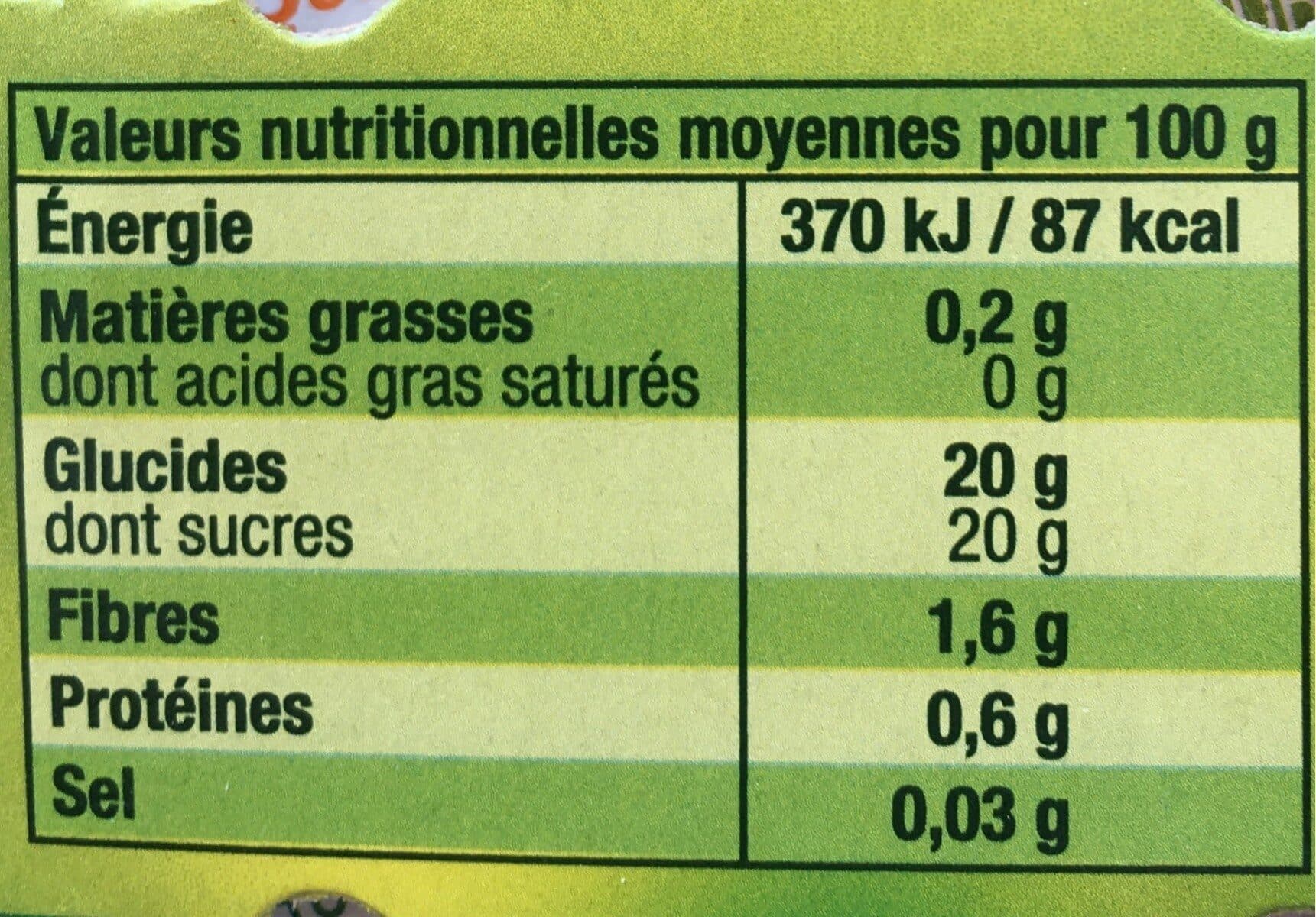 Andros Fraise Morceaux fondants packshot