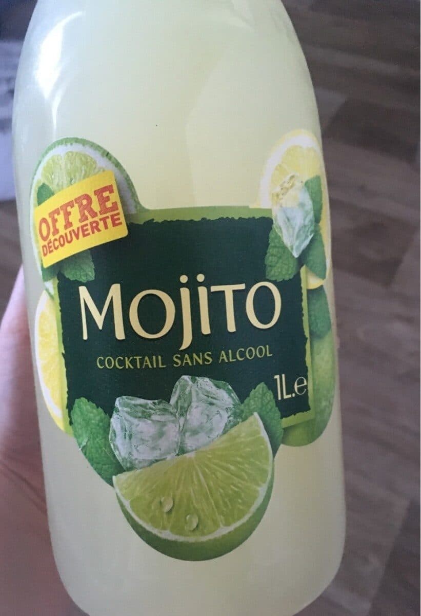 Open Food Facts Mojito cocktail sans alcool packshot