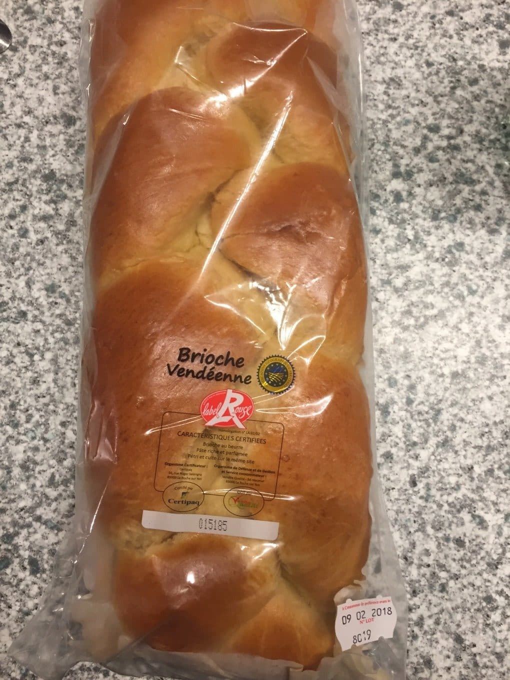 Boulangerie Sicard Brioche vendéenne packshot