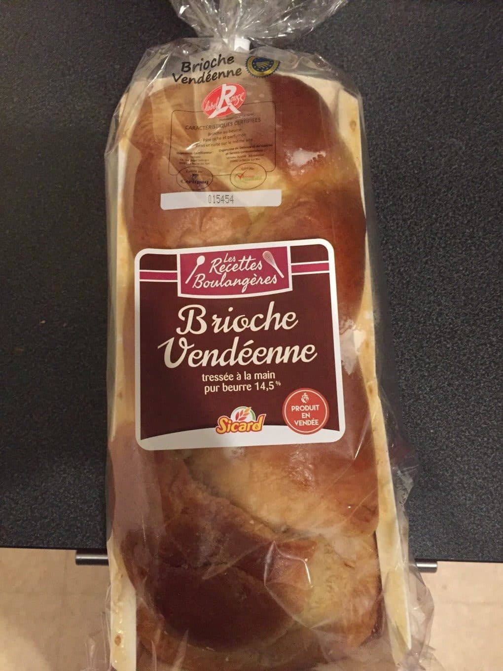 Sicard Brioche vendeenne packshot