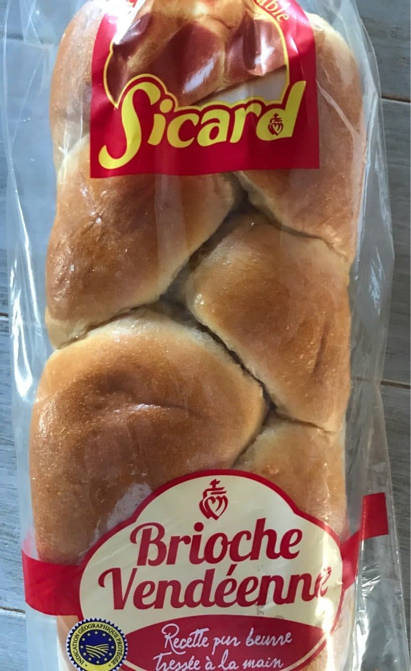 Sicard Brioche Vendéenne packshot