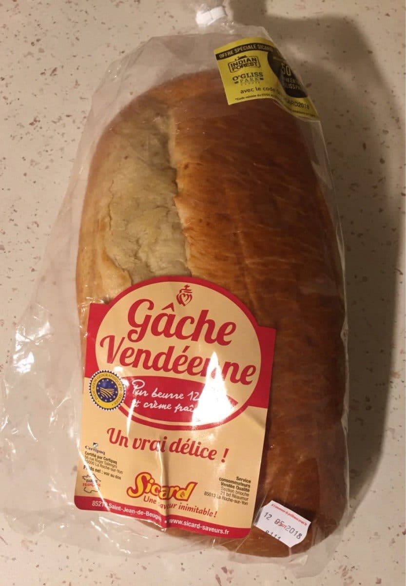 Sicard Gâche vendéenne packshot