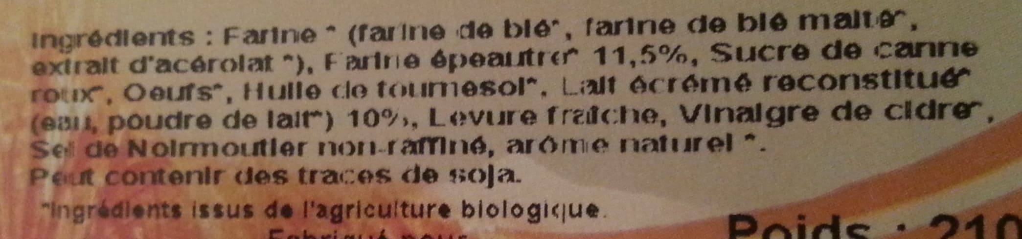 Brio Pains au lait (x 6) épeautre Bio packshot