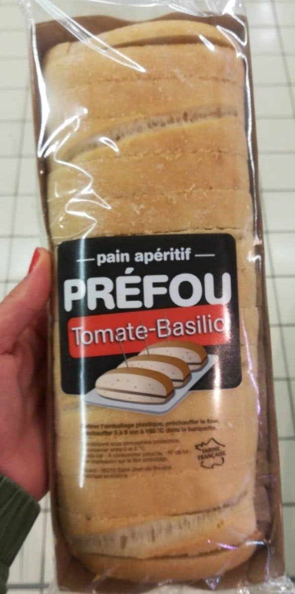 Open Food Facts Préfou tomate basilic packshot