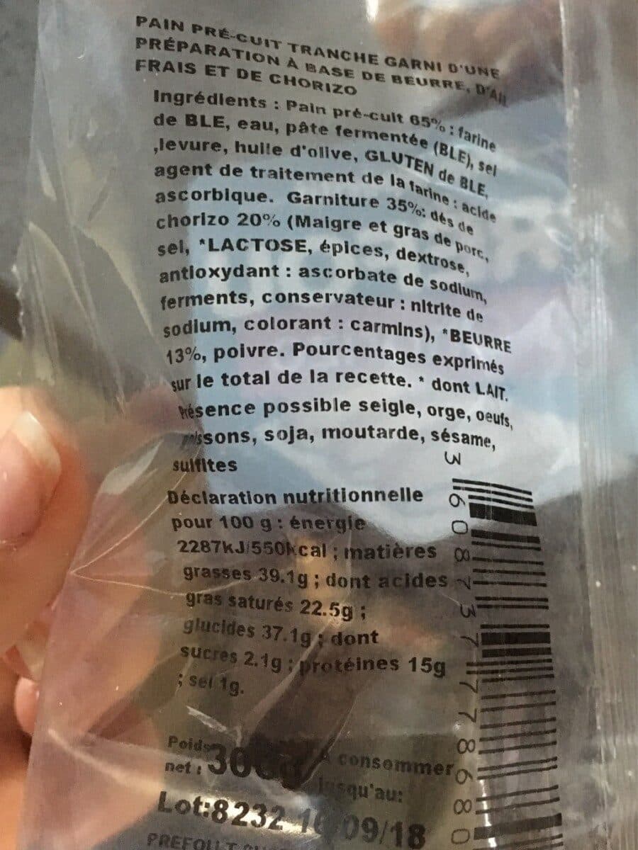 Sicard Prefou de Vendée Chorizo packshot