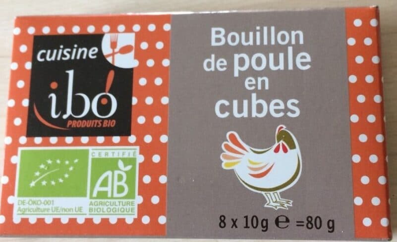Raiponce Bouillon de poule en cubes packshot