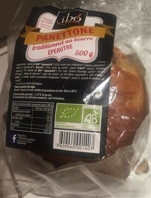 Ibo Panettone Epeautre packshot