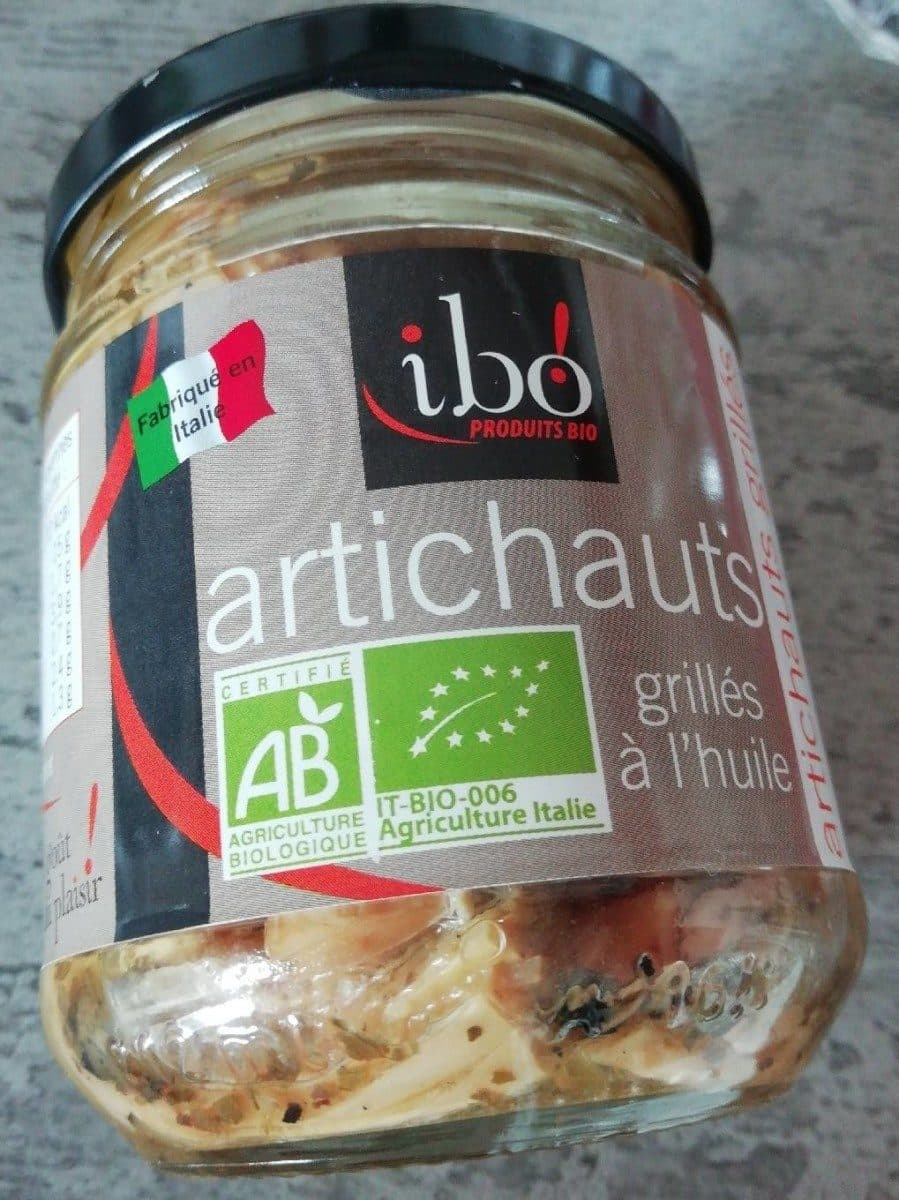 Open Food Facts Artichauts grillés à l'huile packshot