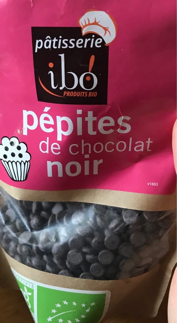 Patisserie Ibio Pepites de chocolat noir packshot