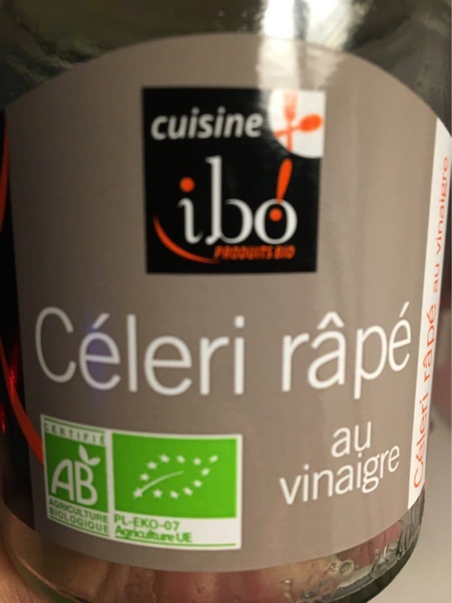 Open Food Facts Céleri râpé au vinaigre packshot