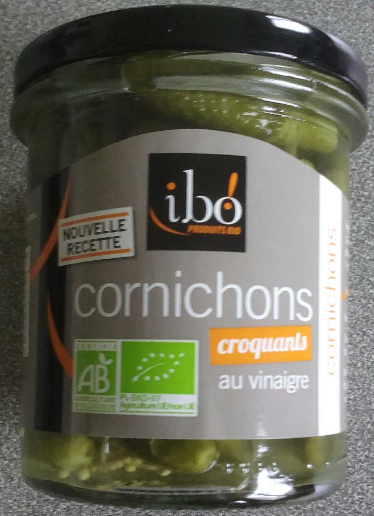 Ibo Cornichons croquants au vinaigre packshot