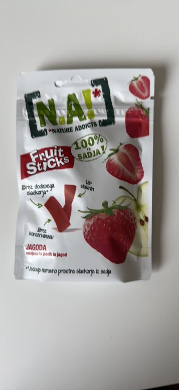 [N.A!] Fruit Sticks Fraise packshot