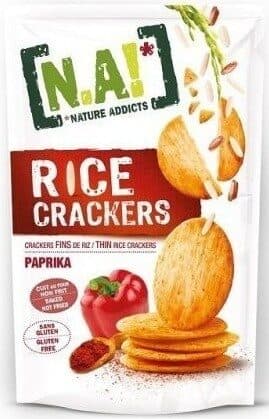 N.A! Rice Crackers - Paprika packshot