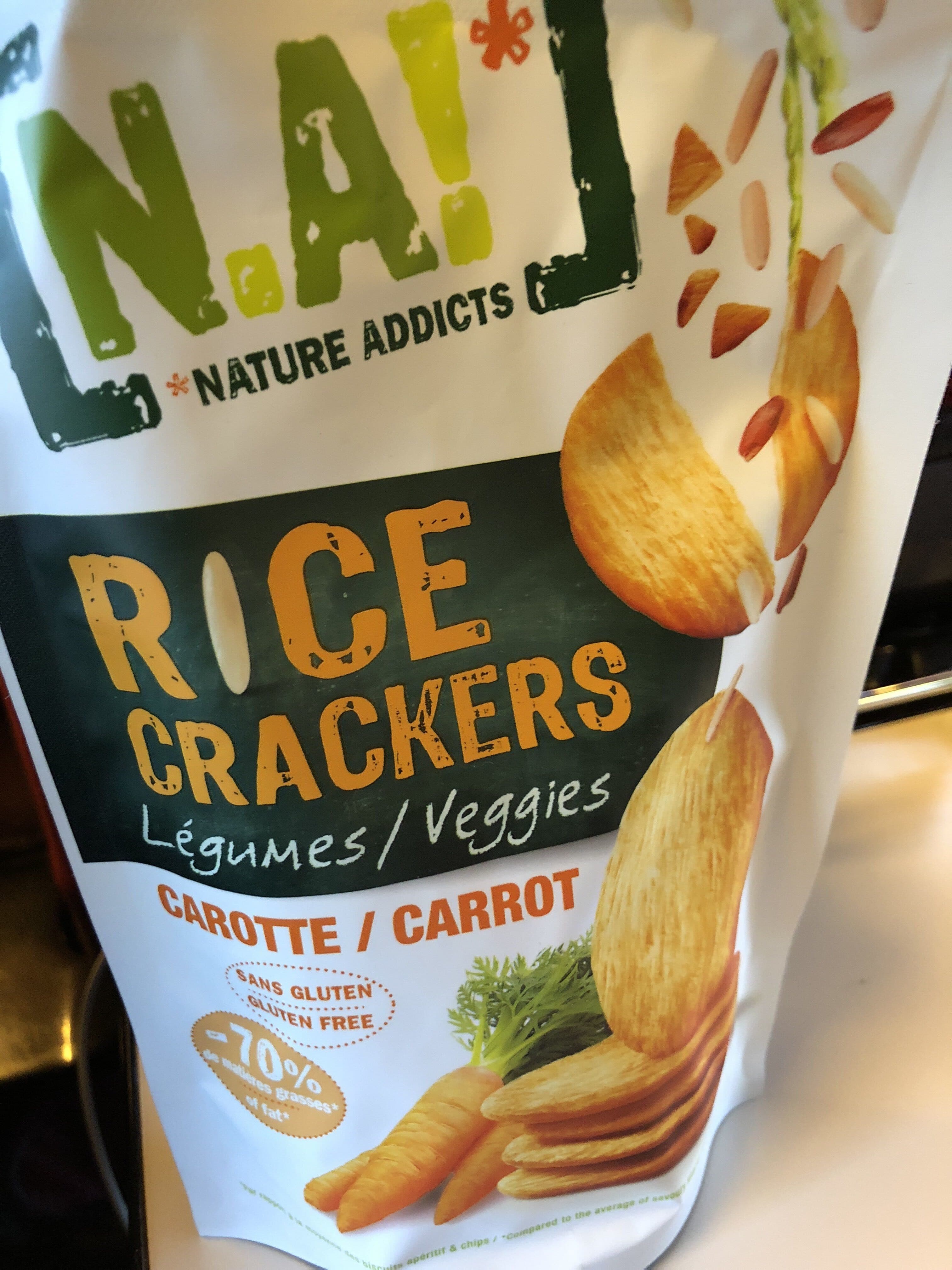 N.A! Rice crackers packshot