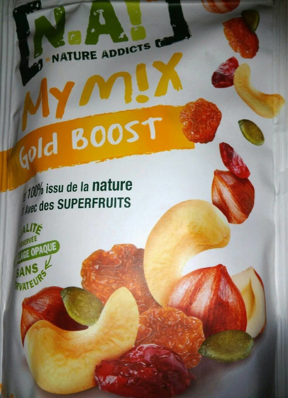 N.A! MyMix gold boost packshot