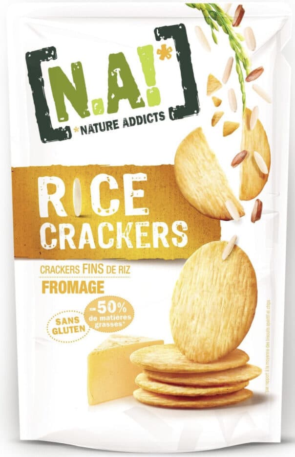 N.A! Rice Crackers - Fromage🧀 packshot