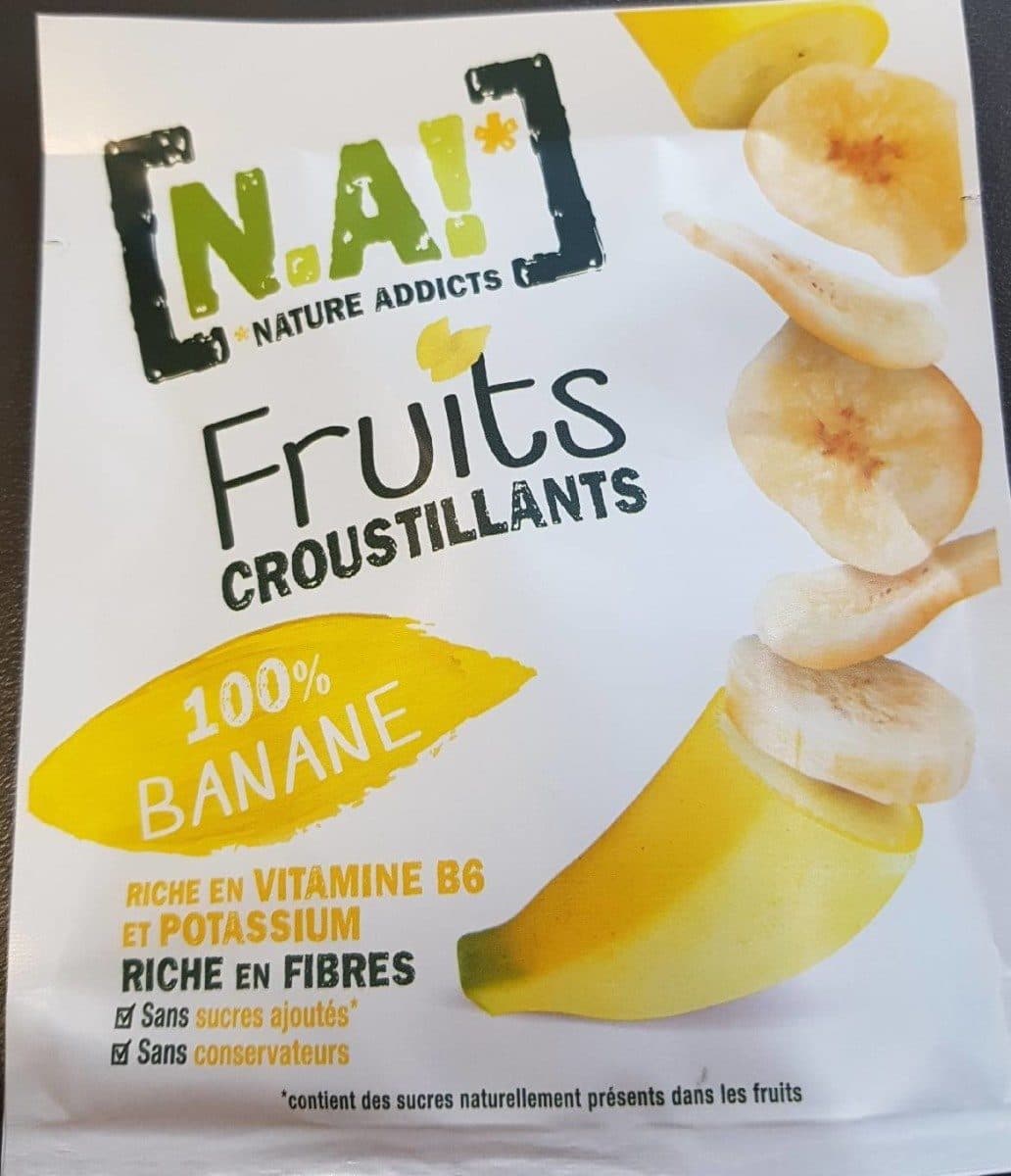 N.A! Fruits croustillants Banane packshot