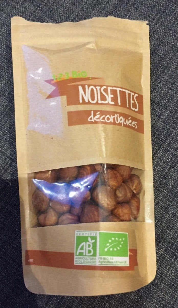 123bio Noisettes décortiquées packshot
