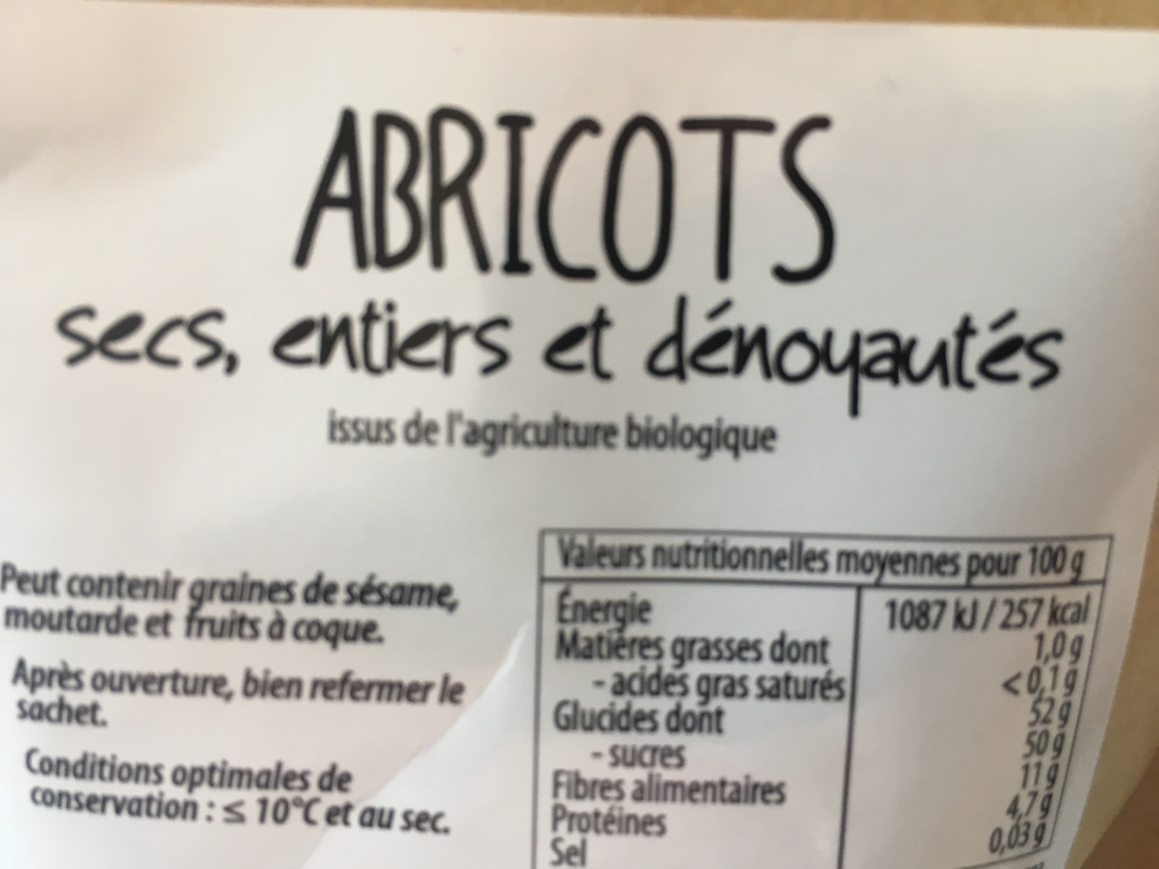 Bioteam Abricots packshot
