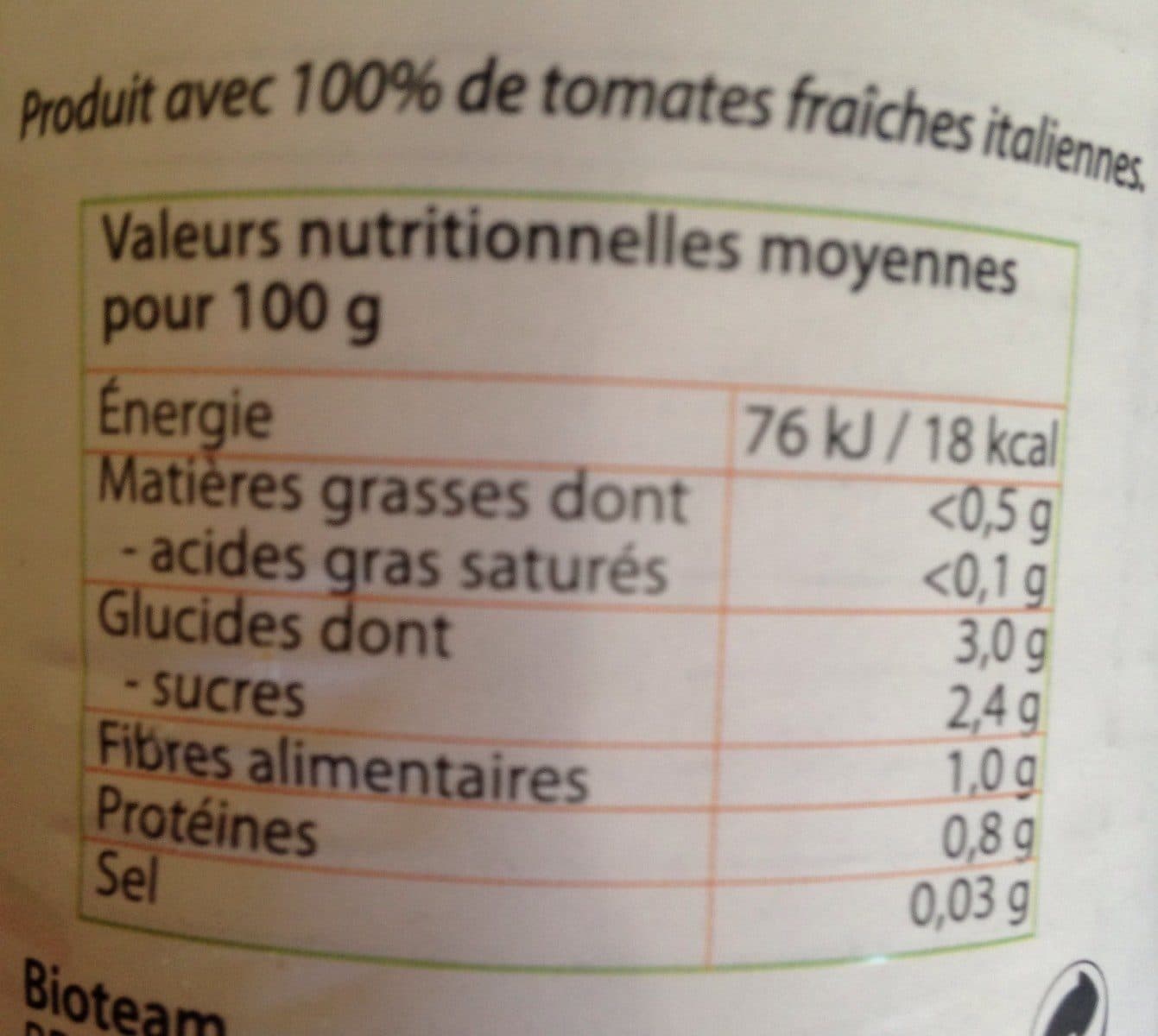 123 bio Tomates pelées en quartiers packshot