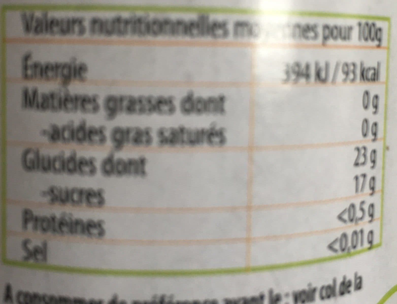 Open Food Facts Condiment balsamique blanc packshot