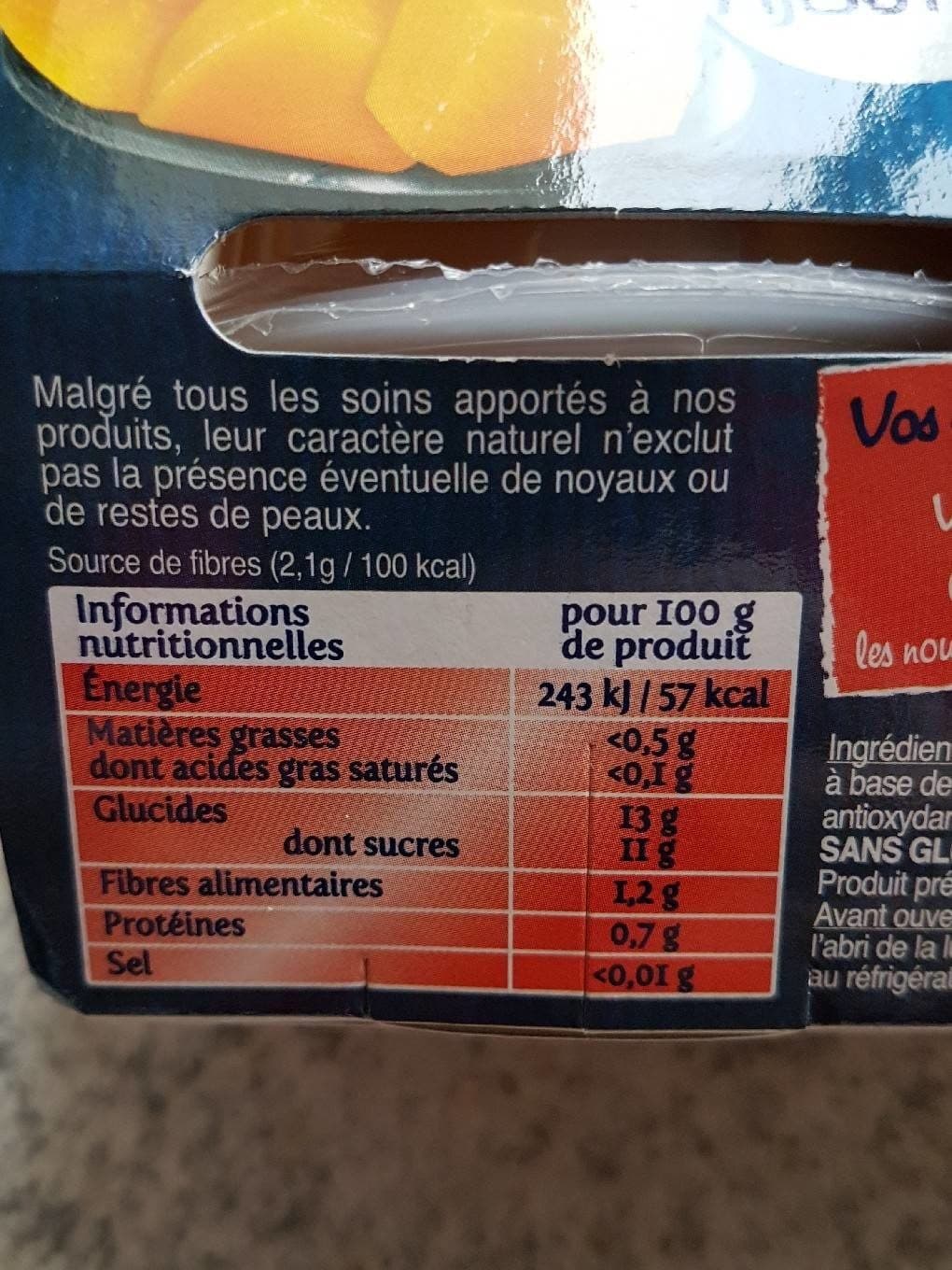 Saint Mamet Pêche douceur packshot