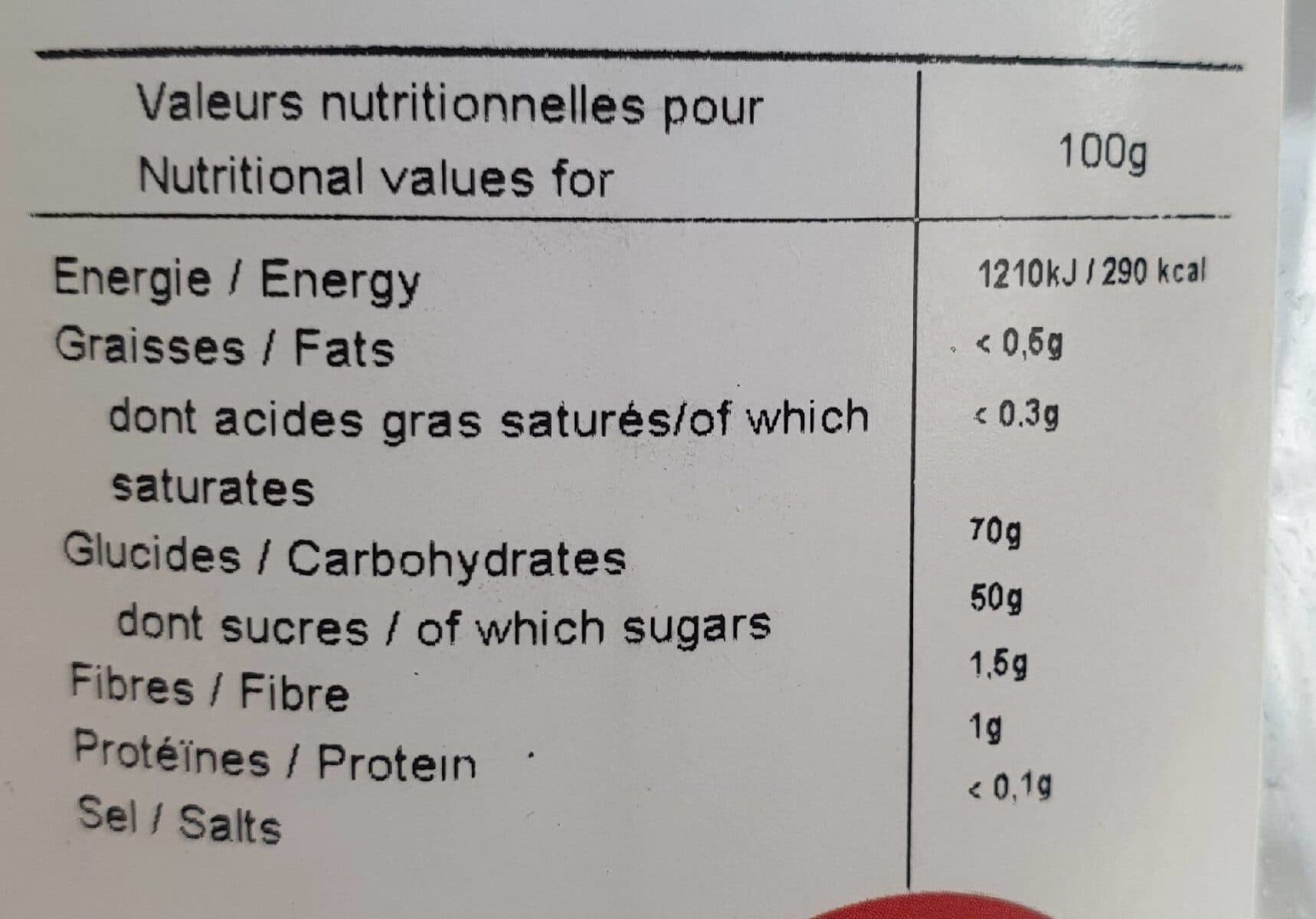 Open Food Facts Les Fleurons d'Apt - Clémentines confites packshot