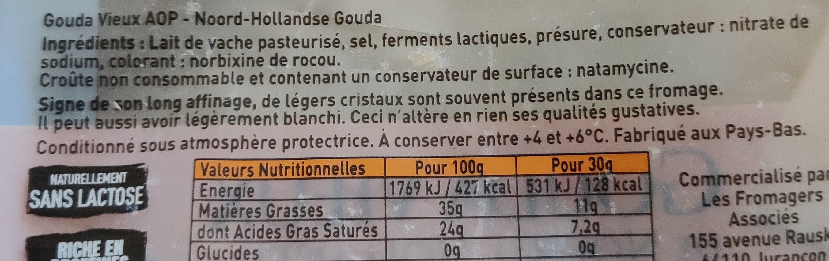 Holland Master Gouda vieux packshot