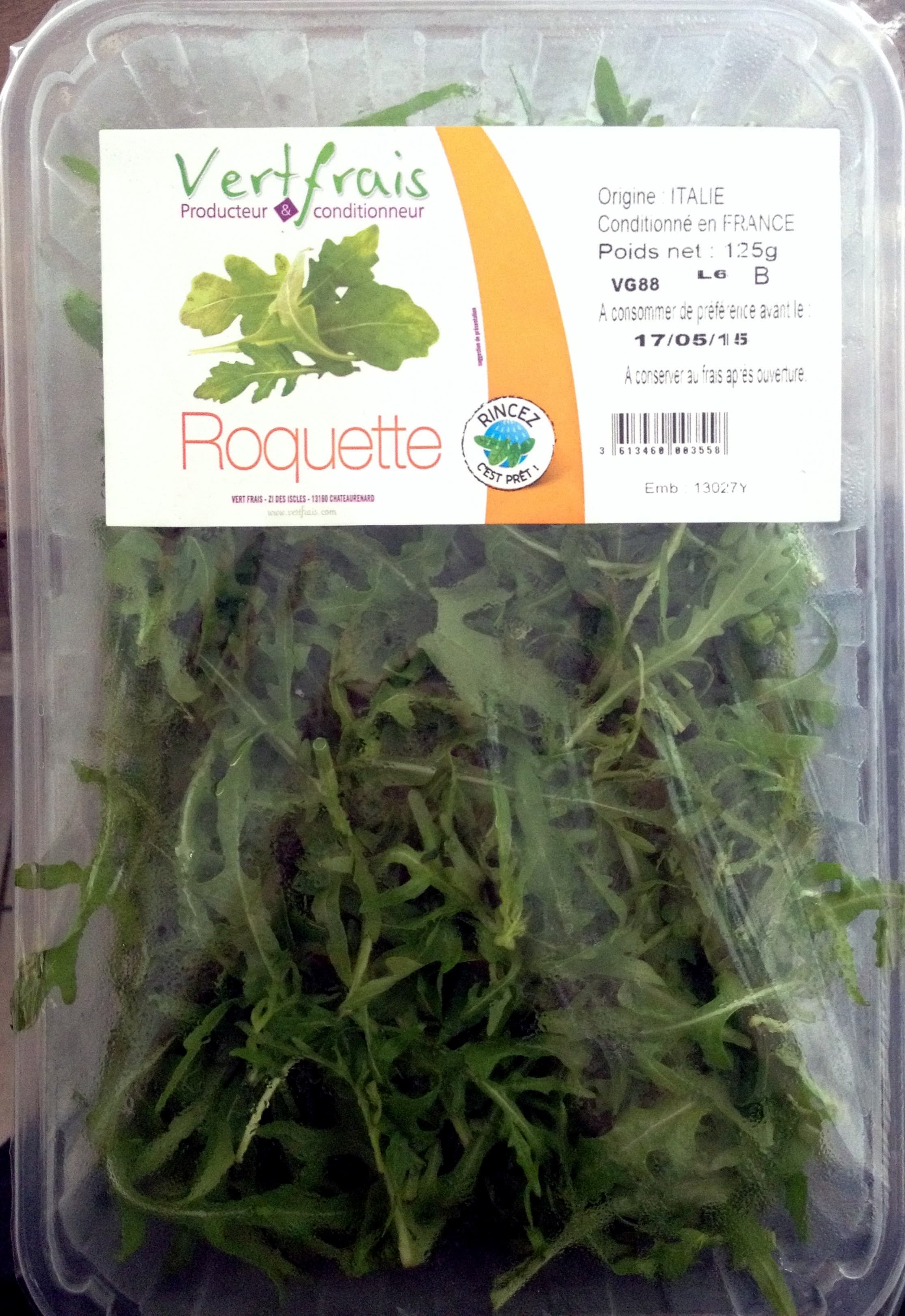 Vert Frais Roquette packshot