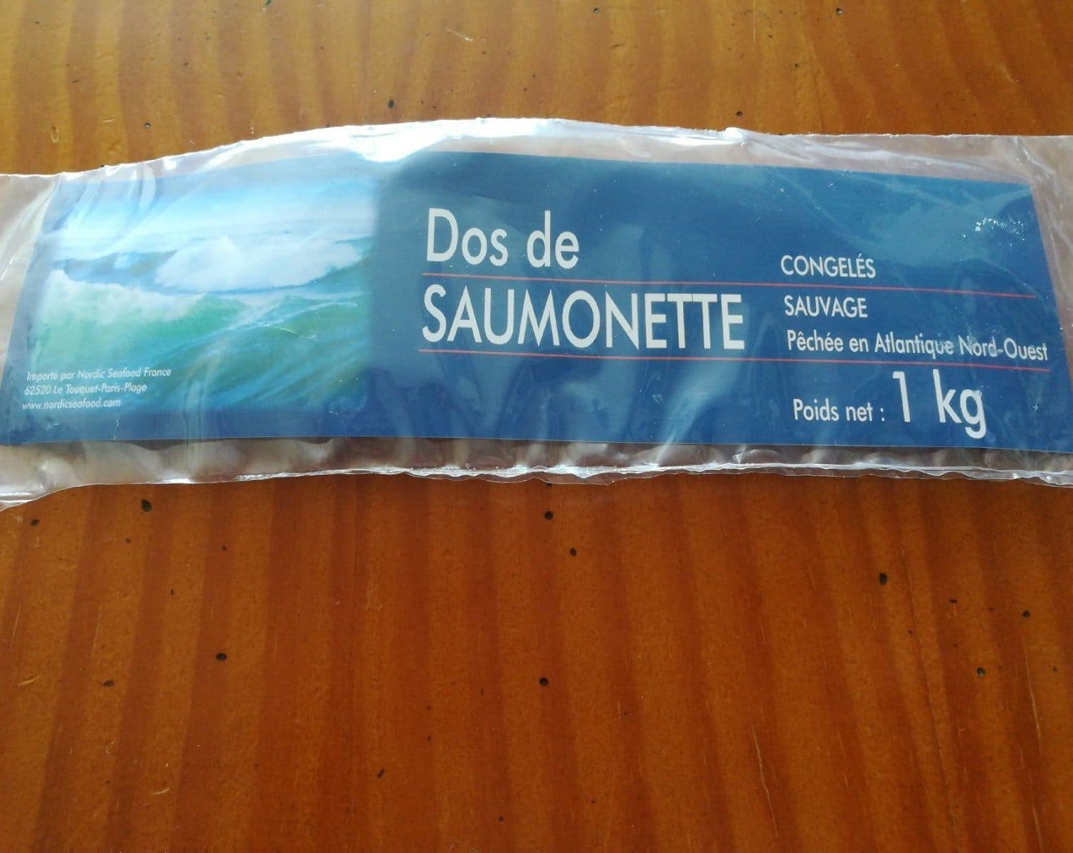 Open Food Facts Dos de Saumonette 140/16 packshot