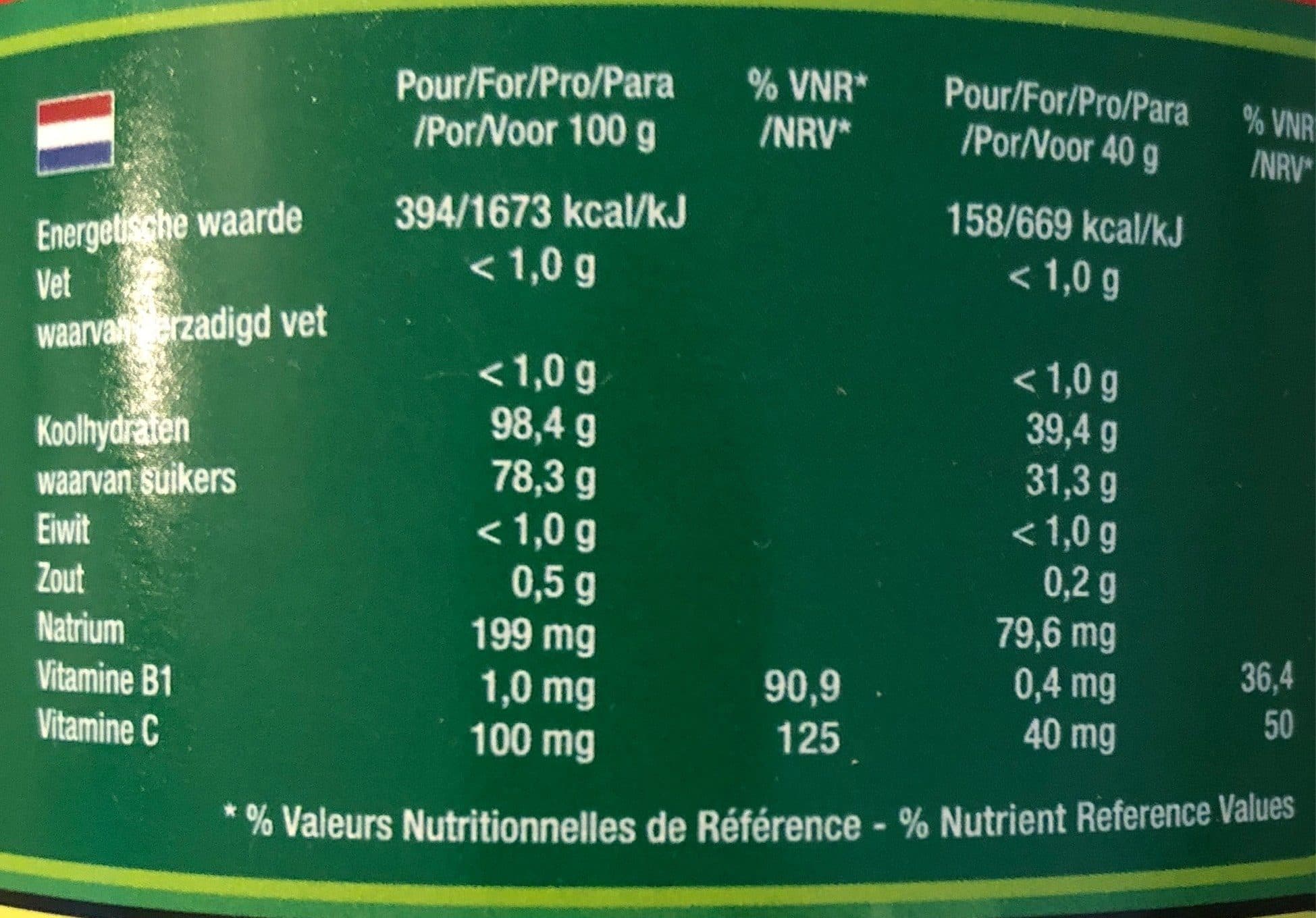 Punch power Bio Drink Citron Vert Antioxydant - 500G - Punch Power packshot