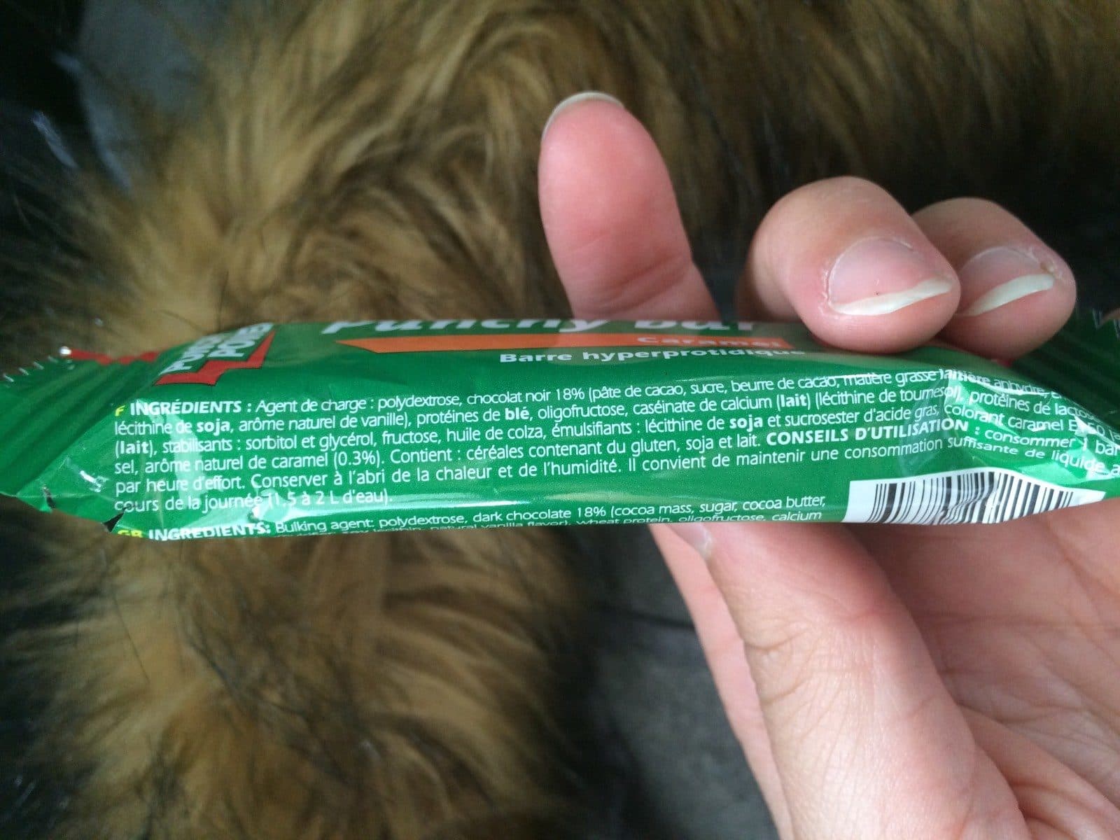 Punch power Barre Punchybar Hyperprotidiques - Goût Chocolat U Noir packshot
