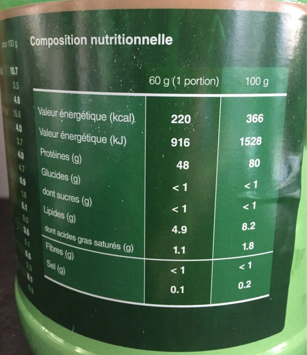 Punch power Végé Protein packshot