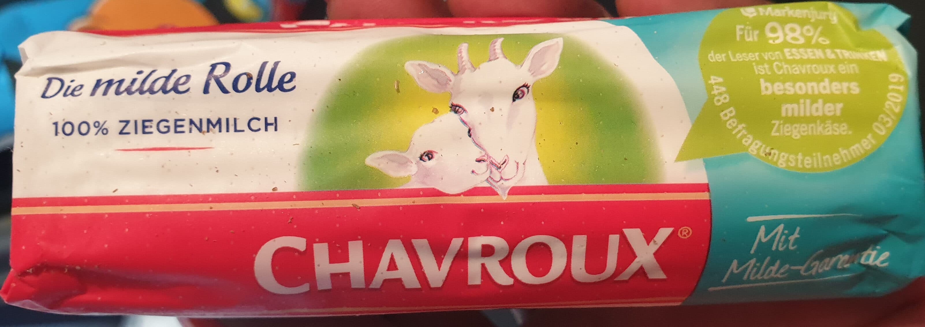 Chavroux Ziegenkäse / Fromage de chèvre packshot
