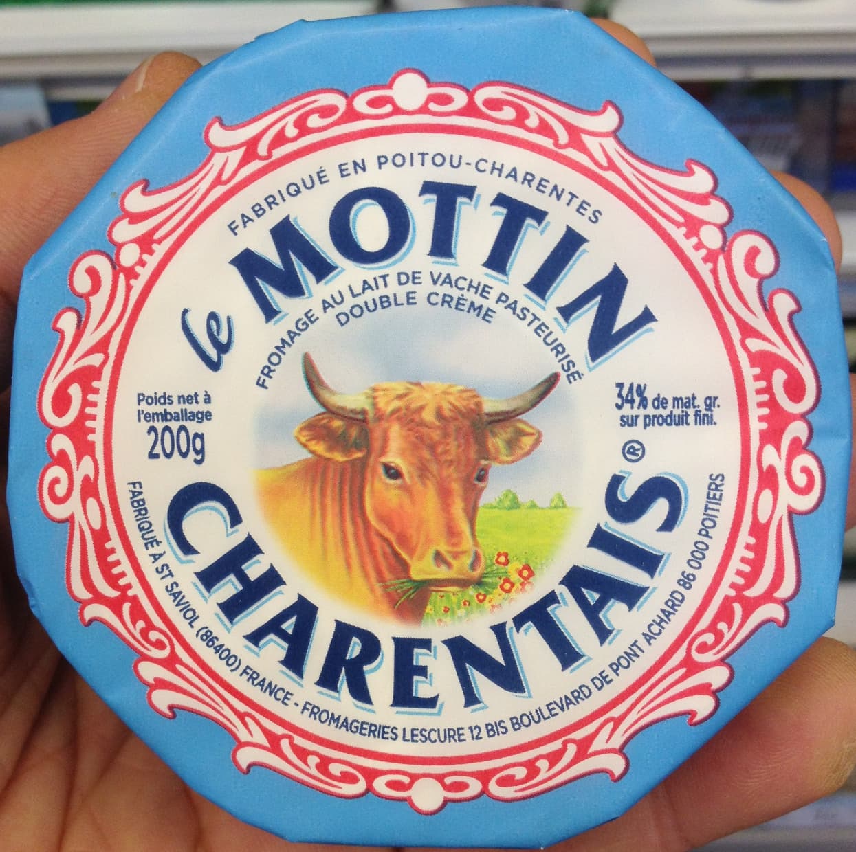 Fromageries Lescure Le Mottin Charentais packshot