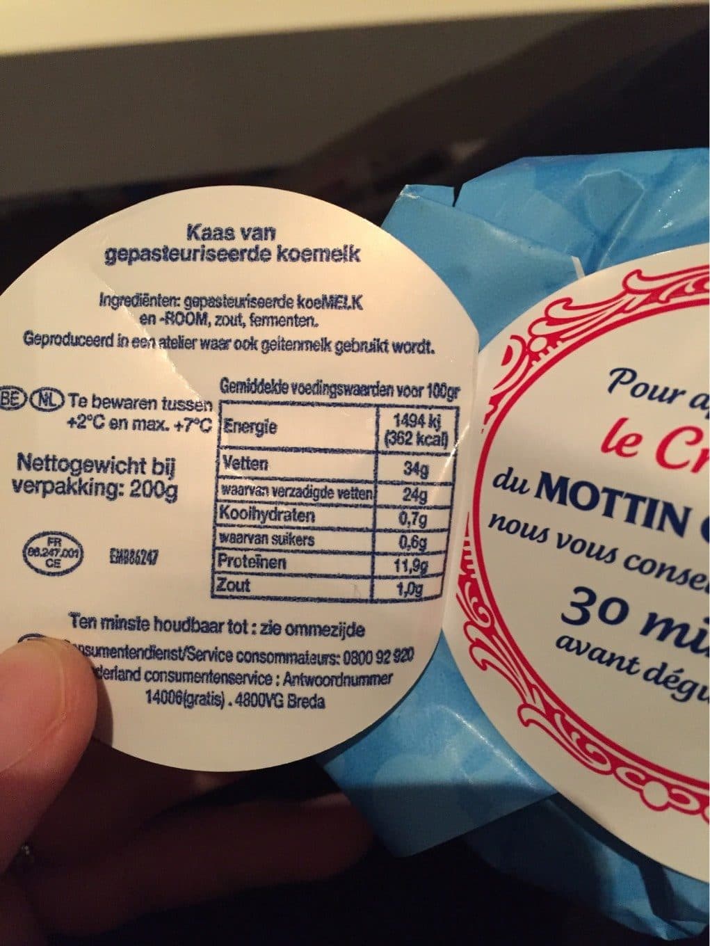 Fromageries Lescure Le Mottin Charentais packshot