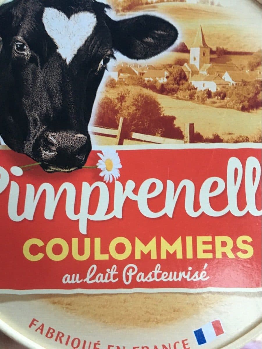Pimprenelle Coulommiers au lait pasteurisé packshot